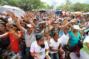 Nicaragua celebra 37 años de la aparición de la Virgen de Cuapa