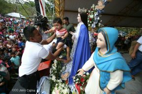 Nicaragua celebra 37 años de la aparición de la Virgen de Cuapa