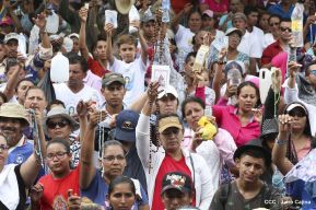 Nicaragua celebra 37 años de la aparición de la Virgen de Cuapa