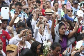 Nicaragua celebra 37 años de la aparición de la Virgen de Cuapa