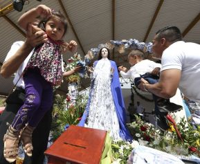 Nicaragua celebra 37 años de la aparición de la Virgen de Cuapa