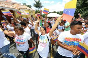 Juventud Sandinista expresa solidaridad con Revolución Bolivariana 