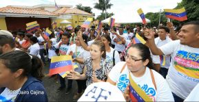 Juventud Sandinista expresa solidaridad con Revolución Bolivariana 