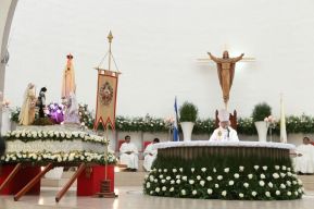 Nicaragua celebra a la Virgen de Fátima