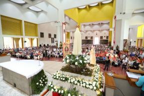 Nicaragua celebra a la Virgen de Fátima