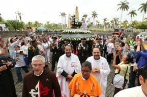 Nicaragua celebra a la Virgen de Fátima