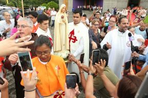 Nicaragua celebra a la Virgen de Fátima