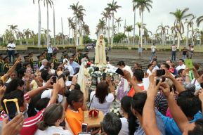 Nicaragua celebra a la Virgen de Fátima