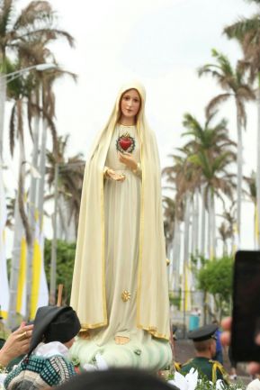 Nicaragua celebra a la Virgen de Fátima