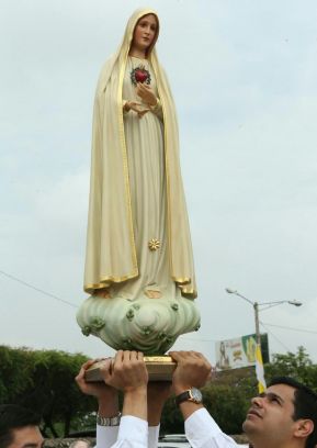 Nicaragua celebra a la Virgen de Fátima