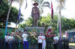 Nicaragua conmemora 122 natalicio del General Sandino