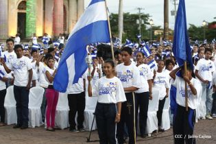 Presidente Daniel recibe Antorcha Centroamericana