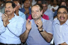 Daniel y Rosario presiden acto del 122 Aniversario del Natalicio del General Sandino