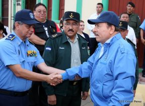 Daniel y Rosario presiden acto del 122 Aniversario del Natalicio del General Sandino