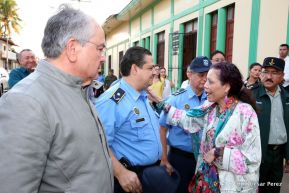 Daniel y Rosario presiden acto del 122 Aniversario del Natalicio del General Sandino