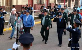 Daniel y Rosario presiden acto del 122 Aniversario del Natalicio del General Sandino