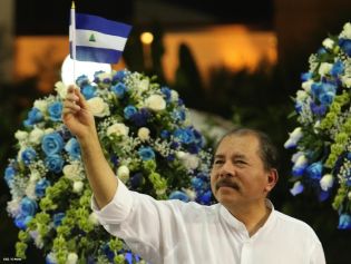 Presidente Daniel recibe Antorcha Centroamericana