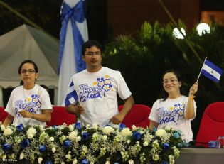 Presidente Daniel recibe Antorcha Centroamericana