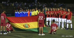 Primer encuentro amistoso entre Nicaragua y Bolivia