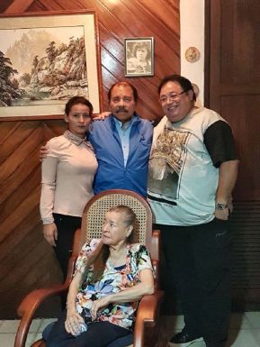 Presidente Daniel celebra el 84 aniversario natal de Blanca Segovia Sandino Aráuz