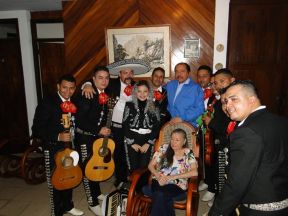 Presidente Daniel celebra el 84 aniversario natal de Blanca Segovia Sandino Aráuz