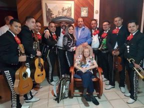 Presidente Daniel celebra el 84 aniversario natal de Blanca Segovia Sandino Aráuz