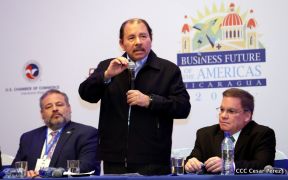 Comandante Daniel participa en clausura de Conferencia Business Future of the Americas 