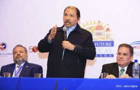 Comandante Daniel participa en clausura de Conferencia Business Future of the Americas 