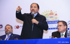 Comandante Daniel participa en clausura de Conferencia Business Future of the Americas 