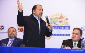 Comandante Daniel participa en clausura de Conferencia Business Future of the Americas 