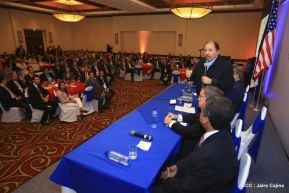Comandante Daniel participa en clausura de Conferencia Business Future of the Americas 