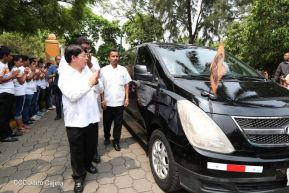 Despedida del Padre Miguel D'Escoto