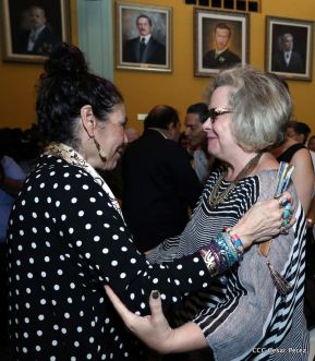 Daniel y Rosario rinden homenaje al Padre Miguel D'Escoto