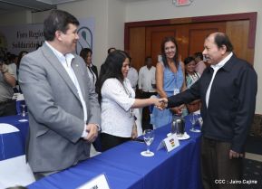 Presidente Daniel Ortega participa en Foro Regional de Solidaridad Olímpica