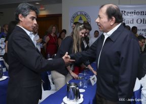 Presidente Daniel Ortega participa en Foro Regional de Solidaridad Olímpica