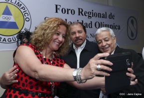 Presidente Daniel Ortega participa en Foro Regional de Solidaridad Olímpica