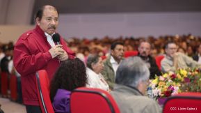 Comandante Daniel y Compañera Rosario encabezan Congreso Sandinista Nacional