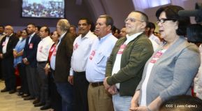 Comandante Daniel y Compañera Rosario encabezan Congreso Sandinista Nacional