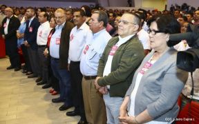 Comandante Daniel y Compañera Rosario encabezan Congreso Sandinista Nacional