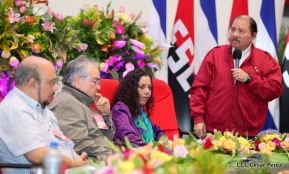 Comandante Daniel y Compañera Rosario encabezan Congreso Sandinista Nacional