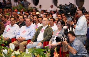 Comandante Daniel y Compañera Rosario encabezan Congreso Sandinista Nacional