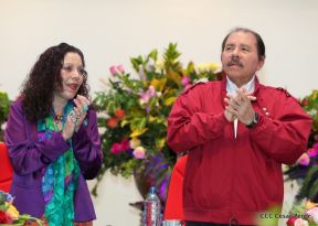 Comandante Daniel y Compañera Rosario encabezan Congreso Sandinista Nacional