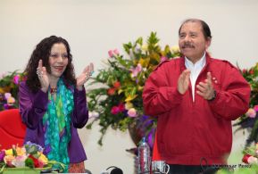Comandante Daniel y Compañera Rosario encabezan Congreso Sandinista Nacional