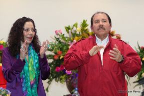 Comandante Daniel y Compañera Rosario encabezan Congreso Sandinista Nacional