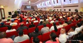 Comandante Daniel y Compañera Rosario encabezan Congreso Sandinista Nacional