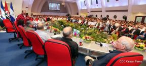 Comandante Daniel y Compañera Rosario encabezan Congreso Sandinista Nacional