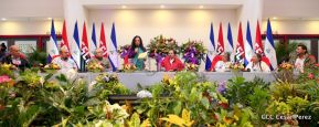 Comandante Daniel y Compañera Rosario encabezan Congreso Sandinista Nacional