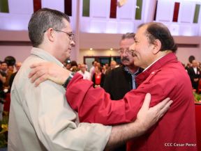 Comandante Daniel y Compañera Rosario encabezan Congreso Sandinista Nacional