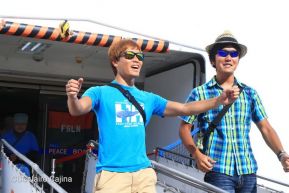 Barco de la Paz visita Nicaragua