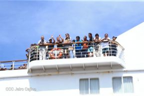 Barco de la Paz visita Nicaragua